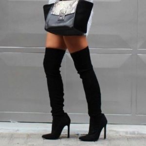 Zara Thigh High Boots